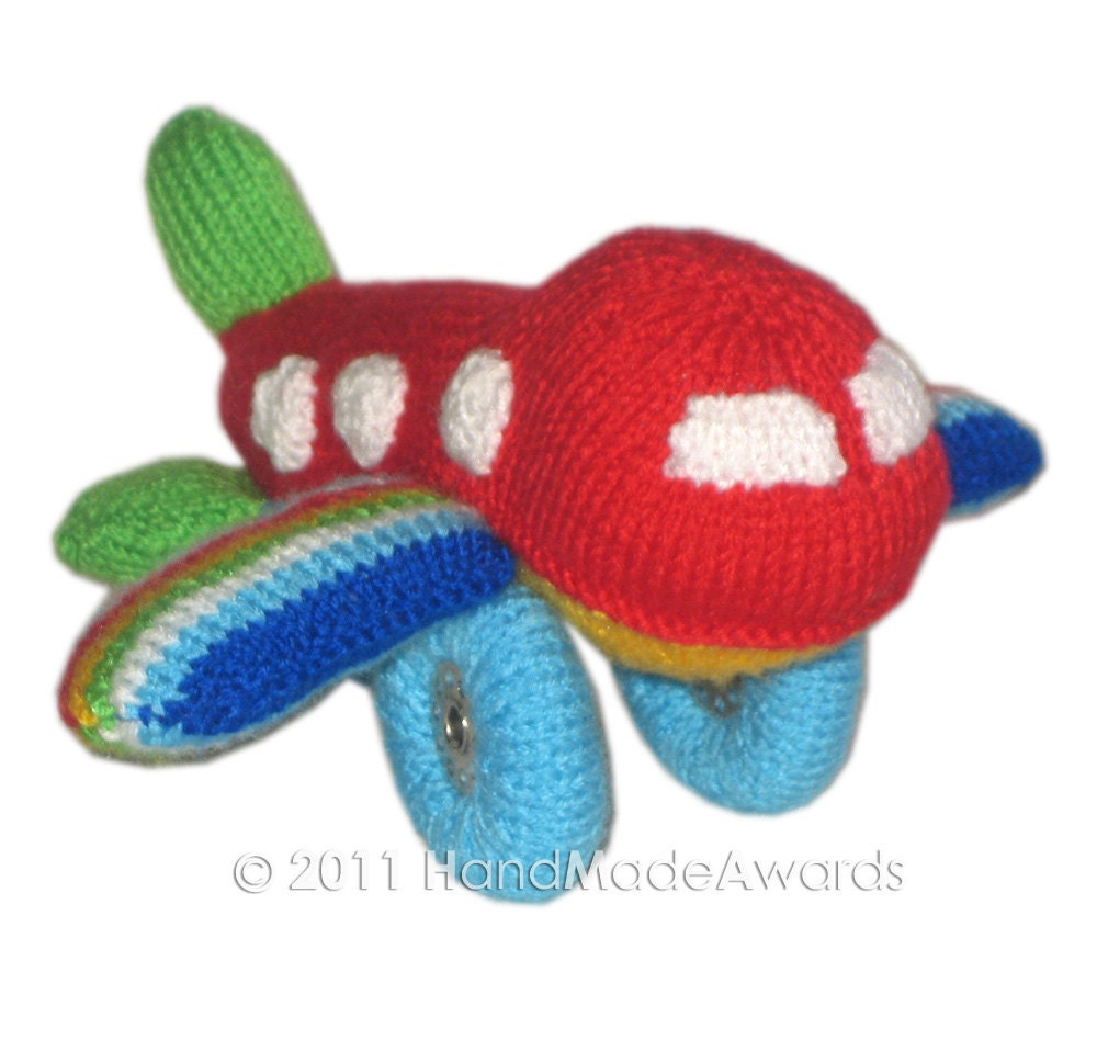 Baby AIRPLANE PDF Email Knit PATTERN