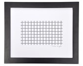 Grid Art Print (8x10)