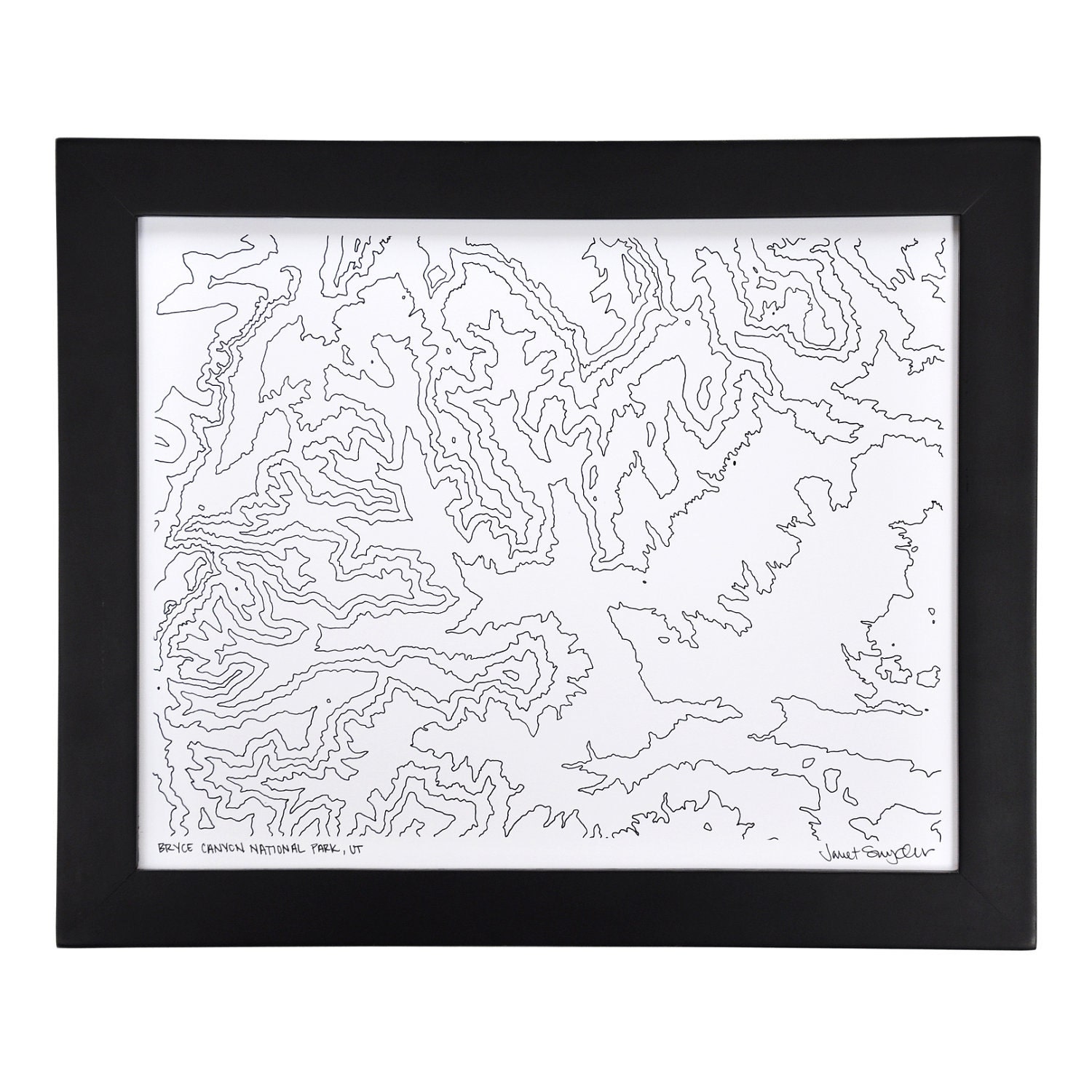 Bryce Canyon Art Print (8x10)