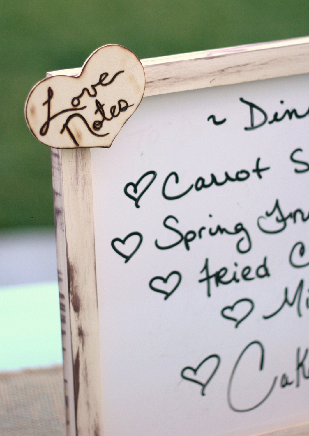 Personalized 12x18 Custom Distressed Barn Wood Style Dry Erase Board Sign Photo Prop