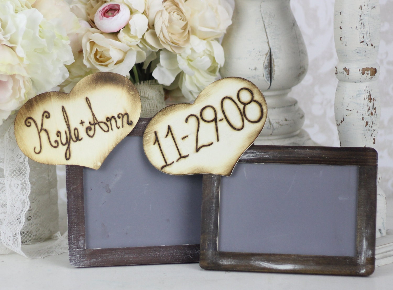 Rustic Guest Book Photo Booth Alternative Chalkboard Signs Rustic Chic wedding Decor