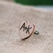 Personalized Engraved Engagement Wedding Ring (item E10292)