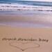 U PRINT Last Minute Bridal Shower Valentines Day Wedding Gift Your Family Names Written In The Beach Sand Personalized Beach Photograph Art Custom Photograph Digital Image