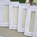 Shabby Chic Wedding Frames SET of 6