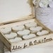 Personalized Wood Rustic Guest Book Box Large (item E10044)