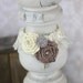 Wedding Garter Vintage Rosettes Rustic Shabby Chic Decor Lace (item M10581)