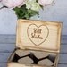 Wedding Guest Book Rustic Chic Well Wishes Box Personalized Decor (item E10133)