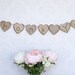 Thank You Banner Wood Engraved Rustic Shabby Chic Wedding Decor