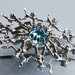Water Ballets Brooch