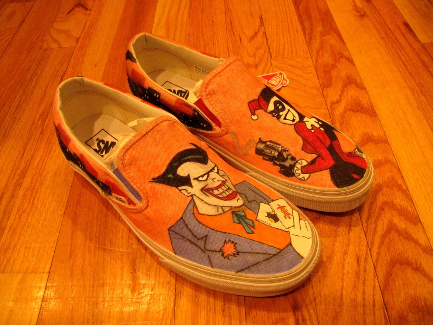 Made to Order (B:tAS) JOKER and HARLEY QUINN shoes