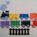 Freight Train Flannel Board Felt Story Set and Bonus