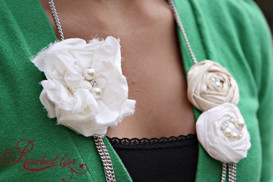 Punk Diva Rosebud Necklace- Romance- 2010 Collection of Set Hope Free