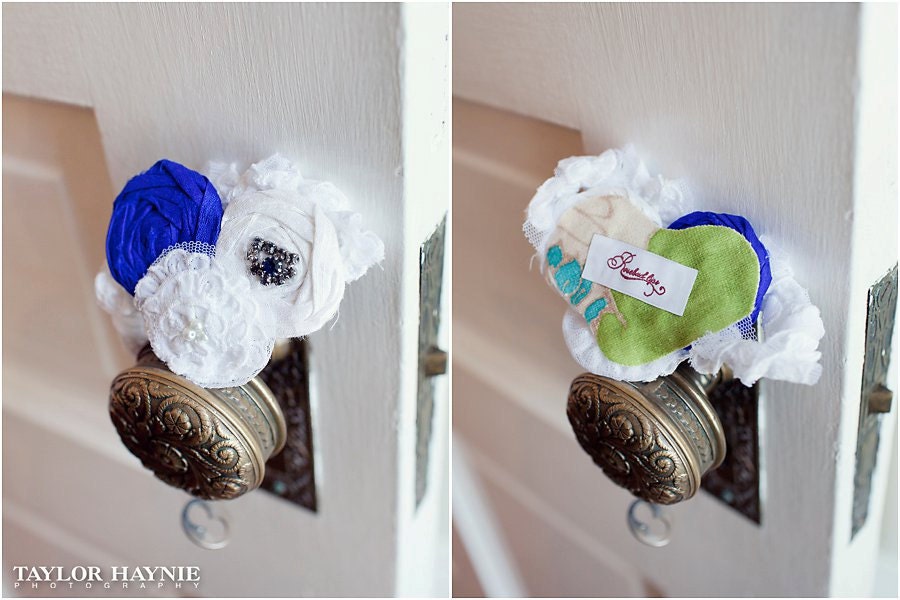 Wedding Garter Set- Royal Blue