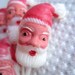 Vintage Santa Picks Appetizers Cupcakes Craft Supplies