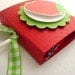 Red Strawberry Topped Lollipop Favors, Set of Ten