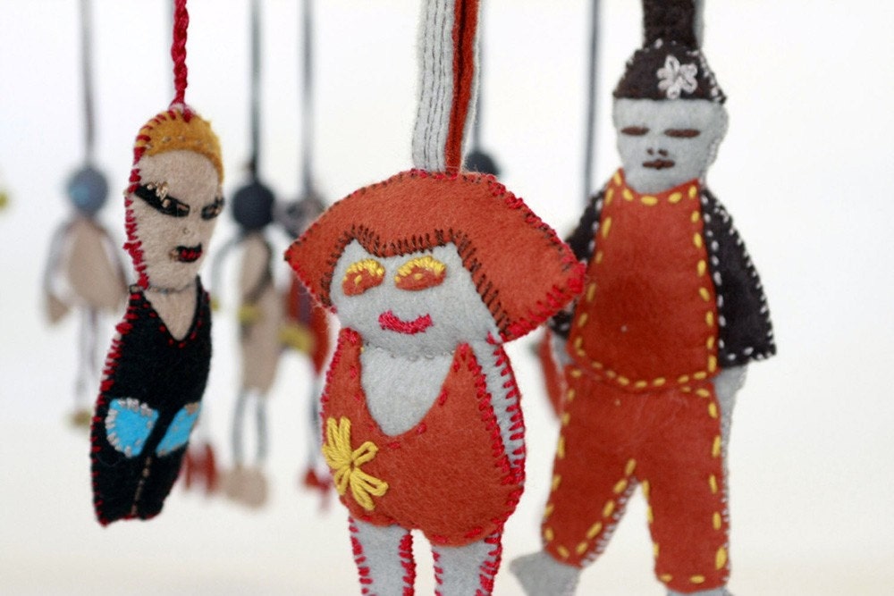 Nicole -------- Keychain   Art  Doll----Miniaturess