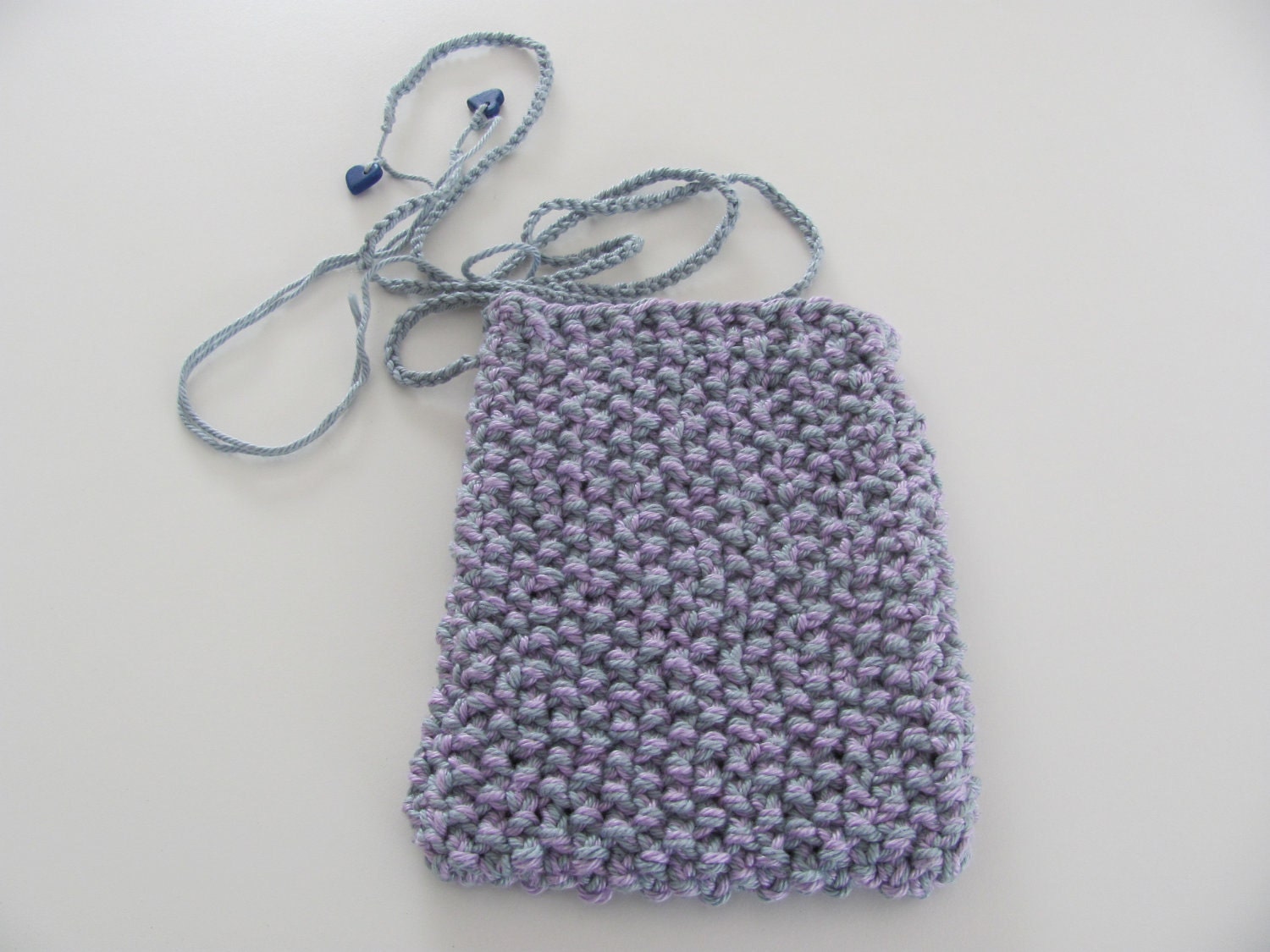 Cell Phone Cozy in Light Blue------