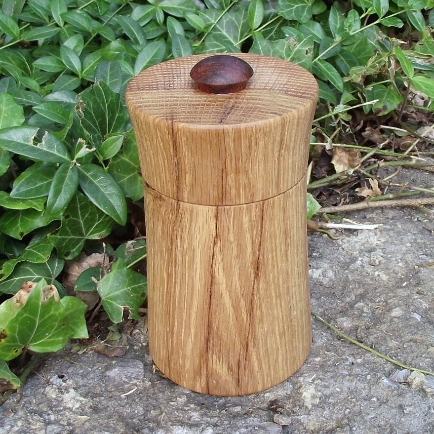 Wooden Box with Lid Hand Turned Lidded Wood Box by sunsetturnings