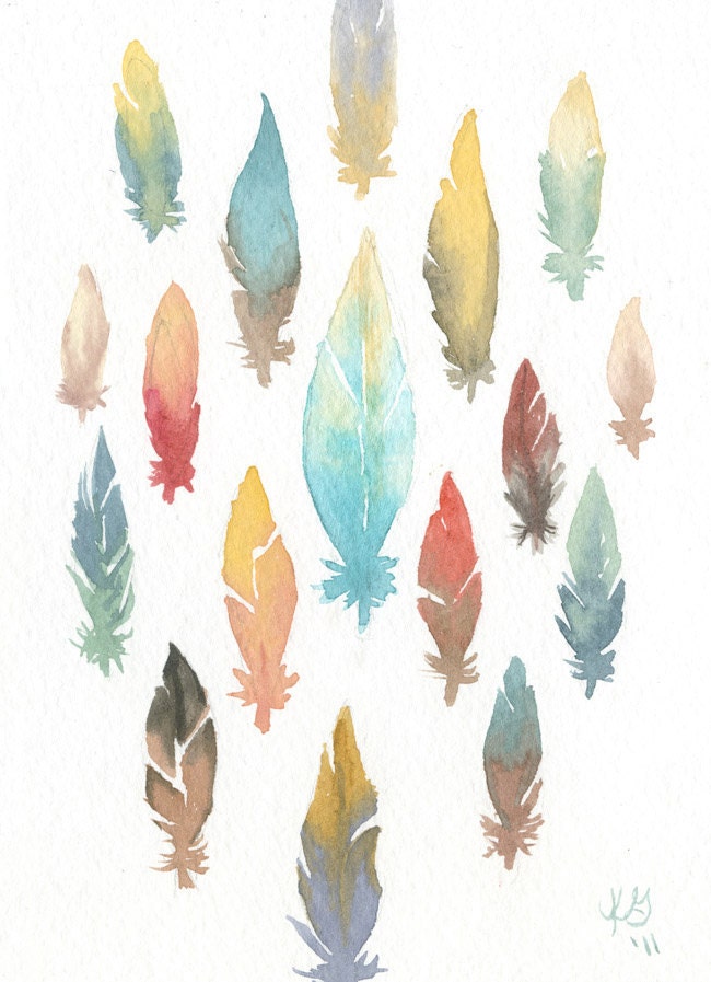 Indian Summer - Original Watercolor Painting