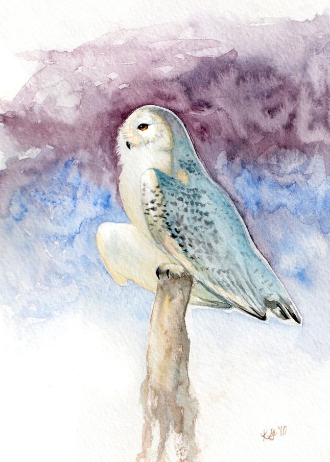 9 x 12" Print of any Original Watercolor Painting - Your Choice