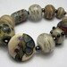 Lampwork Glass Beads, Artists Organic Collection