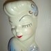 Lovely 1940's Blue and Gold Headvase Planter