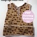 PDF Sewing Pattern - Toddler Smock - Vintage look 2T