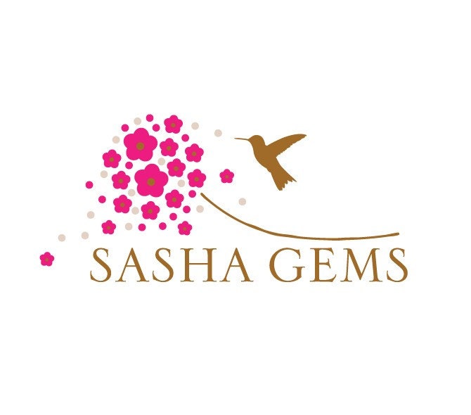 Custom Logo Design Logo with Business card, Blog header and Background with Web Ad by Reani on Etsy