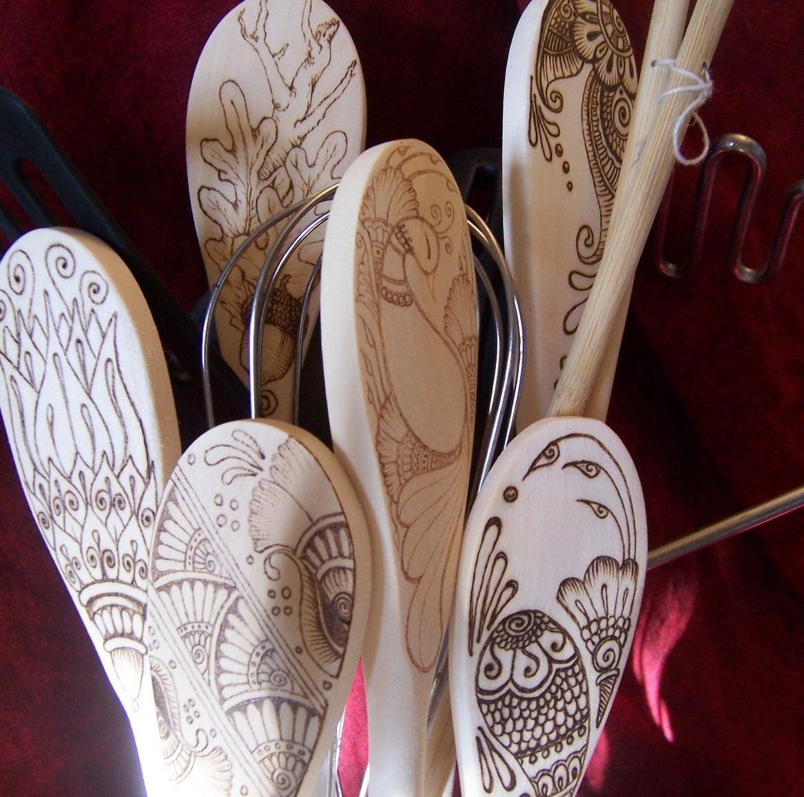 Steampunk Gears Spoon Set - Made to Order