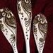 Mendhi Flower Wooden Spoon Set in Pyrography - Made to Order