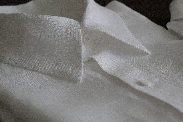 Organic  Italian Linen Long sleeve Shirt for Men