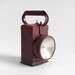 Vintage Red Metal Lantern - Mid Century Modern, Retro, Rustic, Industrial