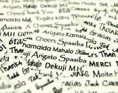 Envelope Seals Sticker Thank You SES35