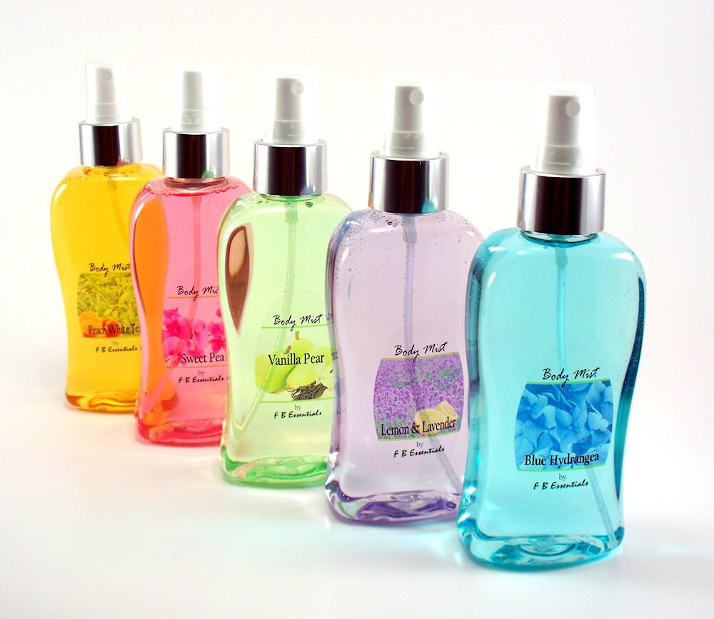 Items similar to Pick 3 Body Mist Spray Perfume 7.5 oz. Bottles (Choose