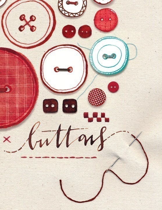 Buttons Print 8.5 x 11