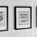 Take a big, deep breath 8.5x11- vintage collection