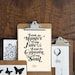 INVICTUS on cream - typography art print - 8.5 x 11 in French or English - vintage collection