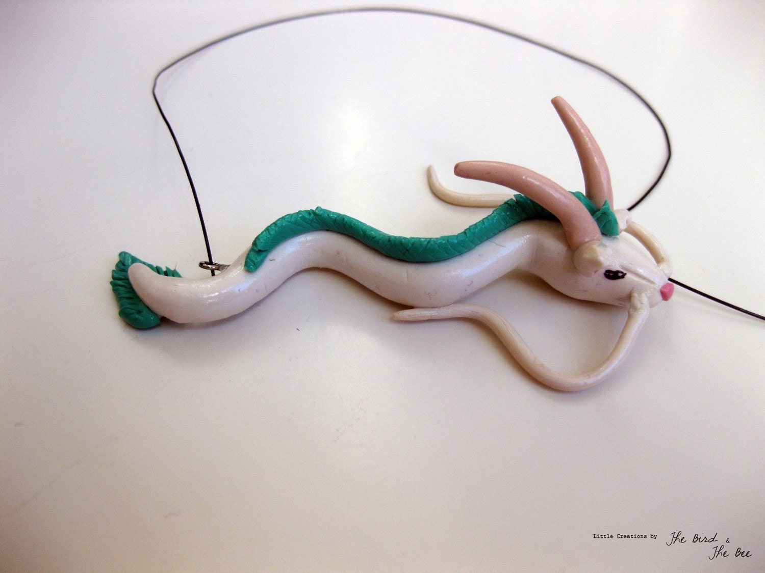 Haku Dragon Pendant