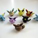 Eevee Evolution Complete Pendant Set