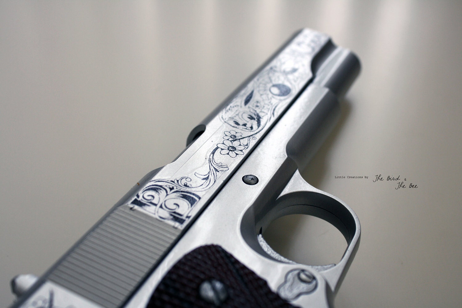 Babydoll 1911 Pistol Replica with Charms