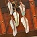 Sparrow Feather Hand Forged Necklace short