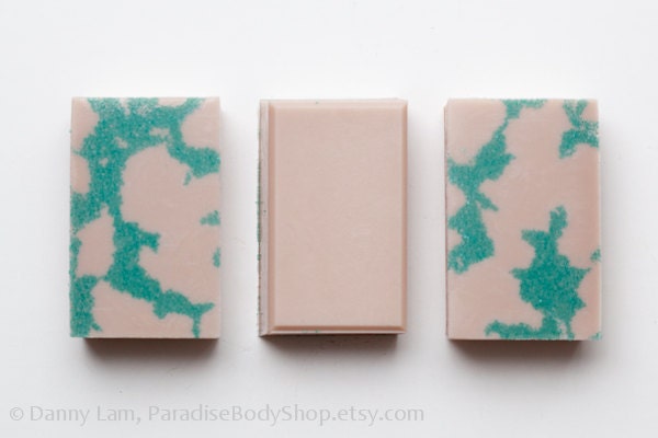 Pistachio Chocolate Cake soap - goat milk - STORE CLOSING SALE