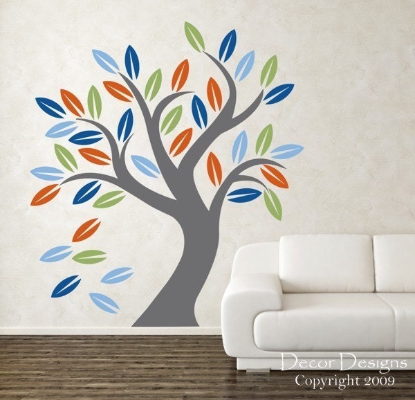 Fall Tree Wall Decal
