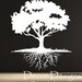 Tree With Roots Wall Decal