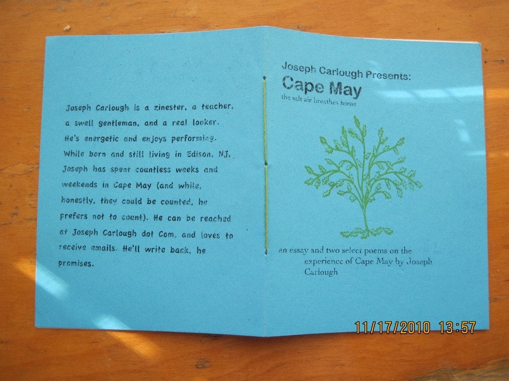 Let me Print Your Chapbook