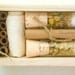 Organic & All Natural Chamomile Eucalyptus Herbal Bath Salt Test Tubes. (Thrive Bath Affirmations) Wedding, Spa, Luxury Gift Set