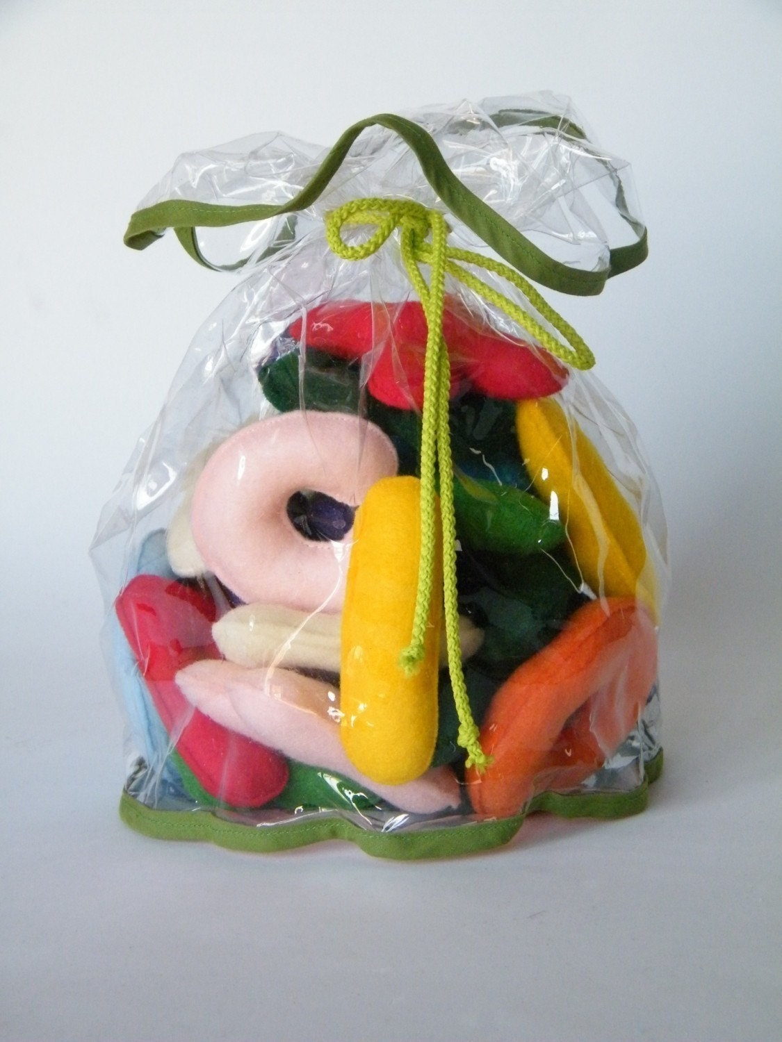 ABC 123 Simple - Homeschooling Set in Plastic Bag - Alphabet and Numbers