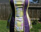 Vintage Style Apron - Easter Eggs-  Free Personalization