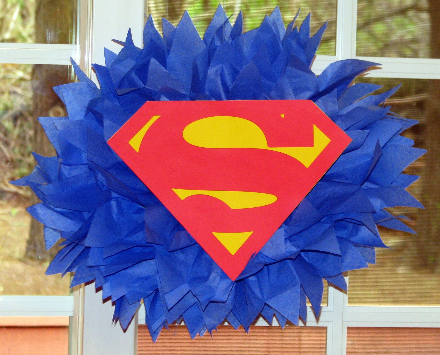 Superhero tissue paper pompom kit Il_170x135