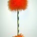 TRUFFULA TREES from The Lorax by Dr. Seuss marabou puff feather pompom topiaries